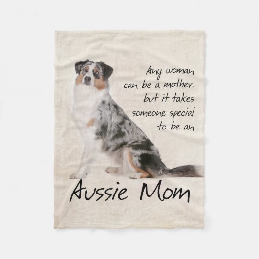 Aussie Ma Fleece Blanket (Voorkant)