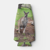 Aussie Mannelijke Kangoeroe, Flesjeskoeler (Voorkant)