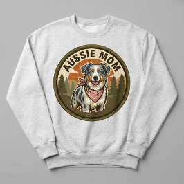 Aussie Moeder Crewneck Australische Herdershond Mo Trui