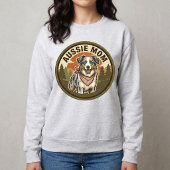 Aussie Moeder Crewneck Australische Herdershond Mo Trui