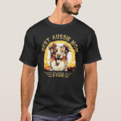 Aussie Mom Australian Shepherd T-shirt (Voorkant)
