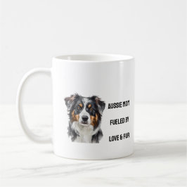 Aussie Mom Love & Fur schattige Australian Shepher Koffiemok