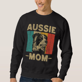 Aussie Mom  Retro Australian Shepherd Trui