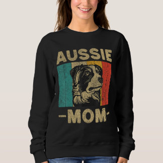 Aussie Mom  Retro Australian Shepherd Trui