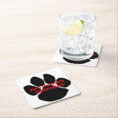 aussie name paw kartonnen onderzetters (Insitu)