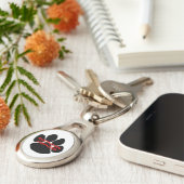 aussie name paw sleutelhanger (Zijkant)