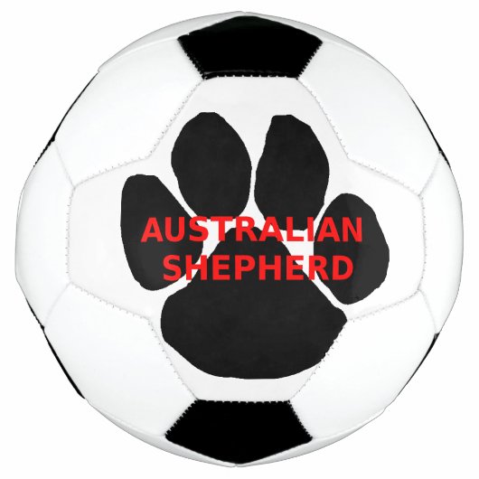 aussie name paw voetbal (Voorkant)