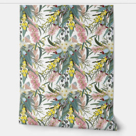 Aussie Native Struik Blooms Behang