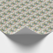 Aussie Native Struik Blooms Cadeaupapier (Hoek)