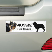 Aussie on board Sticker (Op auto)