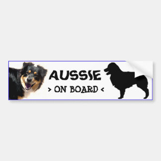 Aussie on board Sticker