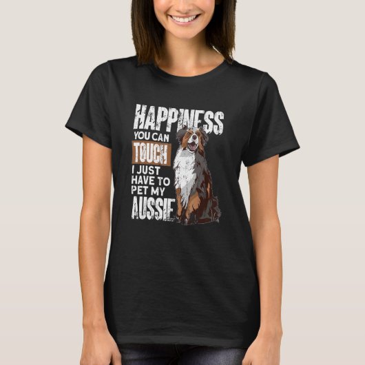 Aussie Owner Australian Shepherd T-shirt (Voorkant)
