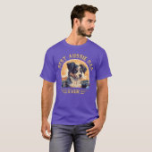 Aussie papa Australische herder cadeau T-shirt (Voorkant volledig)