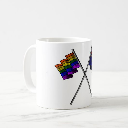 Aussie Pride Mok (Voorkant links)