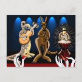 Aussie Rockers Briefkaart (Voorkant)