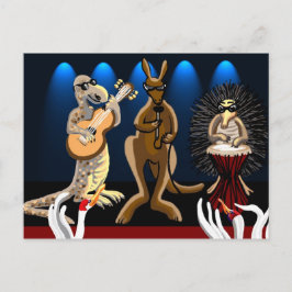 Aussie Rockers Briefkaart