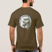 Aussie Saddles Logo Croc T-shirt (Achterkant)