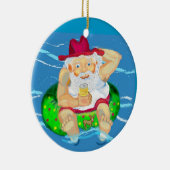 Aussie Santa Keramisch Ornament (Rechts)