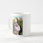 Aussie Shep 1 - Mona Lisa Koffiemok (Voorkant links)