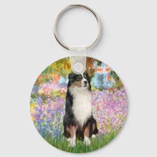 Aussie Shep 2 - Tuin Sleutelhanger