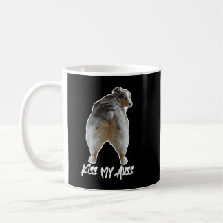Aussie Shepherd Love Dog Australian Shepard Kiss M Koffiemok