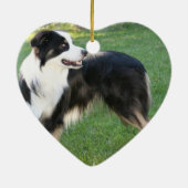 Aussie Shepherd Ornament (Achterkant)
