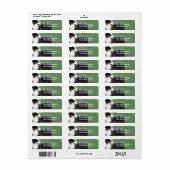 Aussie Shepherd retouradres Verzendlabels Etiket (Full Sheet)