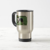 Aussie Shepherd Travel Mug Reisbeker (Voorkant links)
