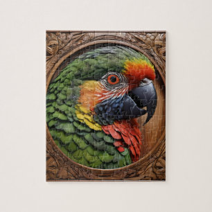 Aussie Spirit: een Loriket neergestreken in gebeel Legpuzzel