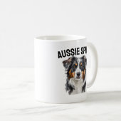 Aussie Spirit Mok - Proud Australian Shepherd Gift (Voorkant rechts)