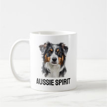 Aussie Spirit Mok - Proud Australian Shepherd Gift