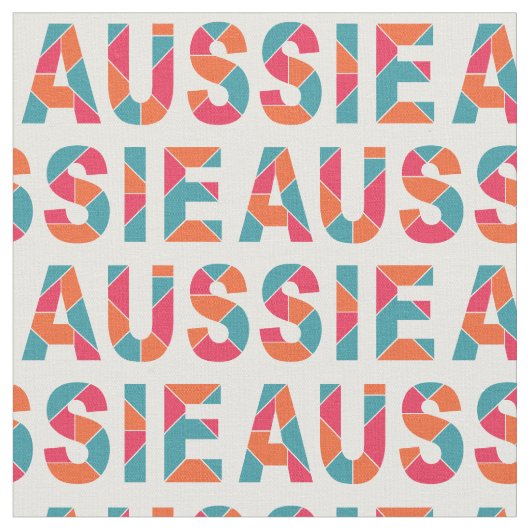 "Aussie" stof (Close Up)