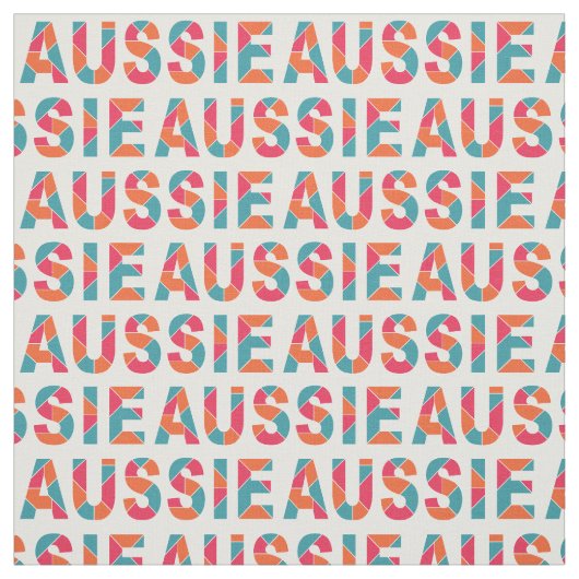 "Aussie" stof (Swatch)