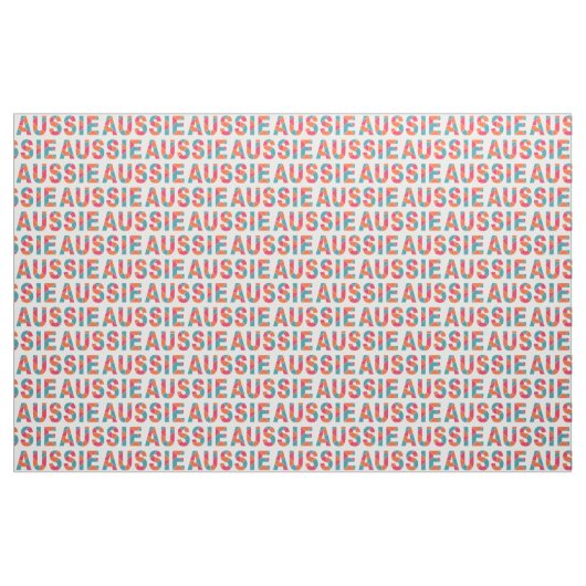 "Aussie" stof (Fat Quarter)