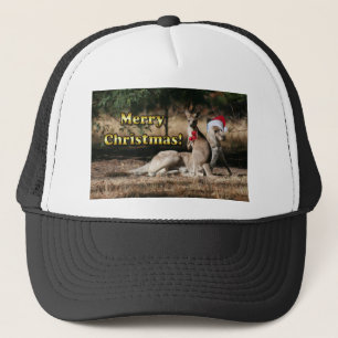 Aussie Style Kerstmis Kangaroos Trucker Pet