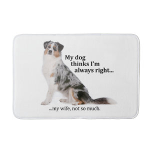 Aussie tegen Wife Bath Mat