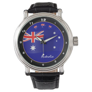 Aussie Time & Australian Flag / Australië Horloge