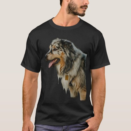 Aussie Trailside Portrait T-shirt (Voorkant)