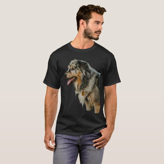 Aussie Trailside Portrait T-shirt (Voorkant volledig)