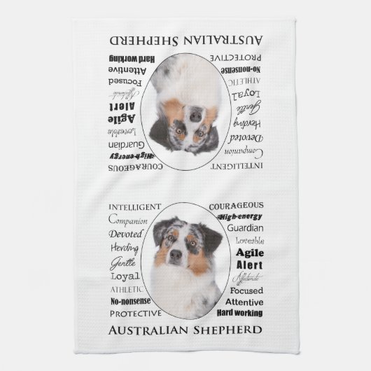 Aussie Traits Kitchen Towel Theedoek (Verticaal)