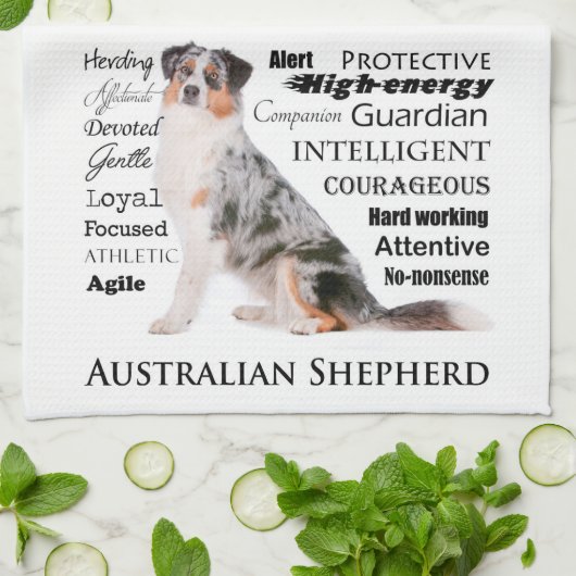 Aussie Traits Kitchen Towel Theedoek (Gevouwen)