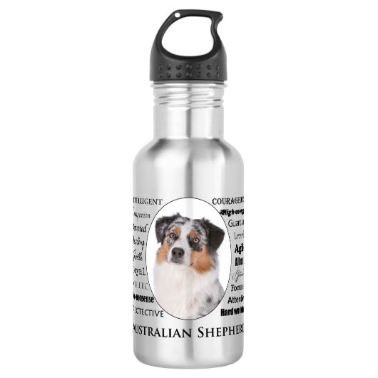 Aussie Traits Water Fles (Voorkant)