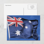 aussie vlag briefkaart (Voorkant / Achterkant)
