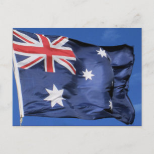 aussie vlag briefkaart