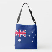 Aussie vlag crossbody tas (Achterkant)