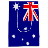 Aussie vlag medium cadeauzakje (Achterkant)
