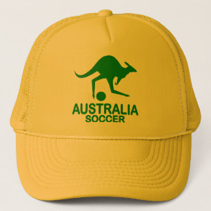 Aussie voetbal groen trucker pet