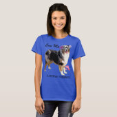 Aussie Wearing Sunbril Funny T-shirt (Voorkant volledig)