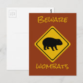 Aussie-wegwerper Briefkaart (Voorkant / Achterkant)