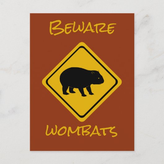 Aussie-wegwerper Briefkaart (Voorkant)